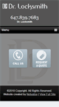 Mobile Screenshot of drlocksmith.ca