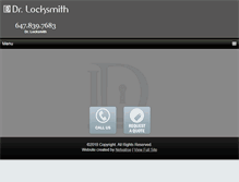 Tablet Screenshot of drlocksmith.ca